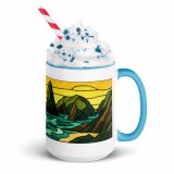 Tides of the Mount - Mug with Color Inside
