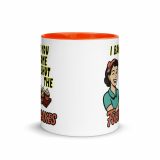 I baked some SHUT the FUCKUPCAKES - Mug with Color Inside