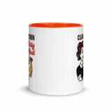 Clean Kitchen Dirty Mind - Mug with Color Inside