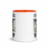 Eric – Mug with Color Inside orange 11oz front — Golden Idiot: The Eric Collection