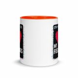 CTRL+ALT+DEL MY FEELINGS - Mug with Color Inside
