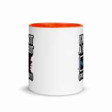 Im Not a RobotBlack - Mug with Color Inside