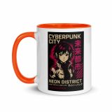 Neon District - Mug with Color Inside