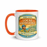 Rare Stock – Local Knowledge - Mug with Color Inside