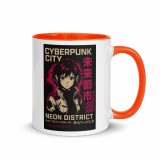 Neon District - Mug with Color Inside