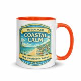 Coastal Calm - Mug with Color Inside