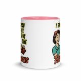 I baked some SHUT the FUCKUPCAKES - Mug with Color Inside