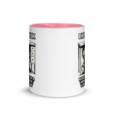 Eric – Mug with Color Inside pink 11oz front — Golden Idiot: The Eric Collection