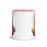 WHAT THE CLUCK EH - COCKREL - Mug with Color Inside