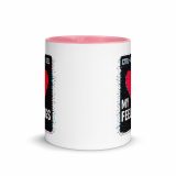 CTRL+ALT+DEL MY FEELINGS - Mug with Color Inside