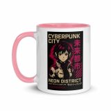 Neon District - Mug with Color Inside