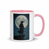 Moonlit Ronin - Mug with Color Inside