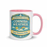 Unpredictable Quality – Cornish Weather - Mug with Color Inside