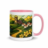 Harbour Light at Golden Bay - Mug with Color Inside