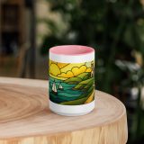 Harbour Light at Golden Bay - Mug with Color Inside