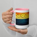Beacon of the Western Cliffs - Mug with Color Inside