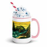 Tides of the Mount - Mug with Color Inside