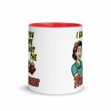 I baked some SHUT the FUCKUPCAKES - Mug with Color Inside