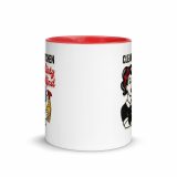 Clean Kitchen Dirty Mind - Mug with Color Inside