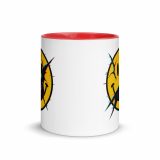 SMILE GLITCH - Mug with Color Inside