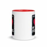 CTRL+ALT+DEL MY FEELINGS - Mug with Color Inside