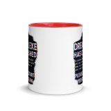 DREAM HAS CRASHED - Mug with Color Inside