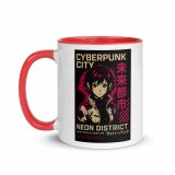 Neon District - Mug with Color Inside