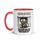 Eric – Mug with Color Inside red 11oz left — Golden Idiot: The Eric Collection