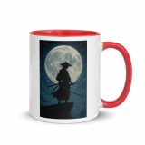 Moonlit Ronin - Mug with Color Inside