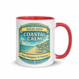 Coastal Calm - Mug with Color Inside