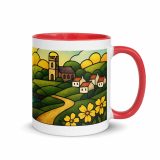 Harbour Light at Golden Bay - Mug with Color Inside