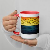 Beacon of the Western Cliffs - Mug with Color Inside