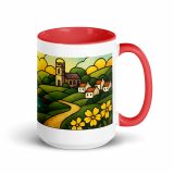Harbour Light at Golden Bay - Mug with Color Inside