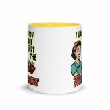 I baked some SHUT the FUCKUPCAKES - Mug with Color Inside