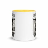 Eric – Mug with Color Inside yellow 11oz front — Golden Idiot: The Eric Collection