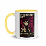 Neon District - Mug with Color Inside