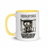 Eric – Mug with Color Inside yellow 11oz left — Golden Idiot: The Eric Collection