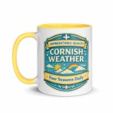 Unpredictable Quality – Cornish Weather - Mug with Color Inside