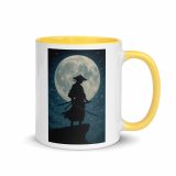 Moonlit Ronin - Mug with Color Inside