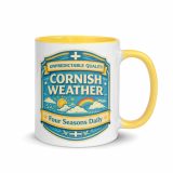 Unpredictable Quality – Cornish Weather - Mug with Color Inside
