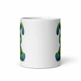 Broken Bunny Blues - White glossy mug