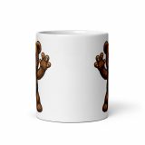 Rex Grindle - White glossy mug