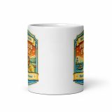 Proper Job Energy - White glossy mug