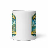 Coastal Calm - White glossy mug