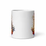 WHAT THE CLUCK EH - COCKREL - White glossy mug