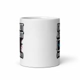 Im Not a Robot  - White glossy mug