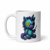Silas Thornveil – White Glossy Mug white 11oz handle on left — Cursed Plush Co