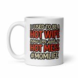Hot Mess - White glossy mug