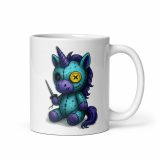 Silas Thornveil – White Glossy Mug white 11oz handle on right — Cursed Plush Co