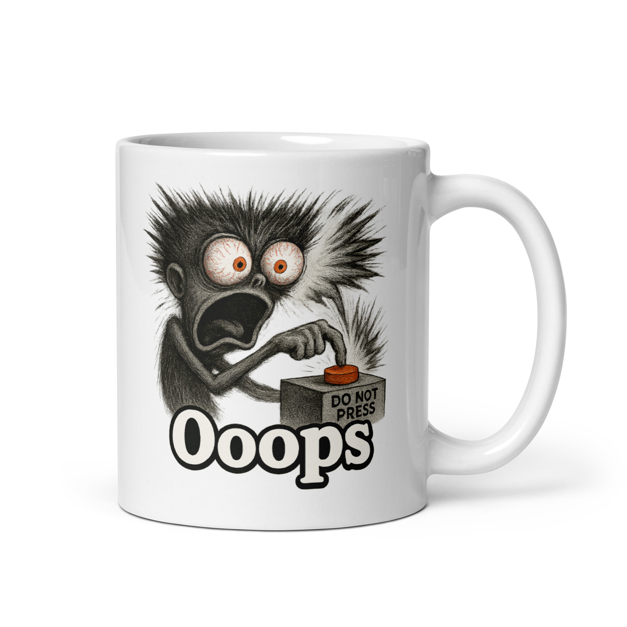 Ooops - White glossy mug